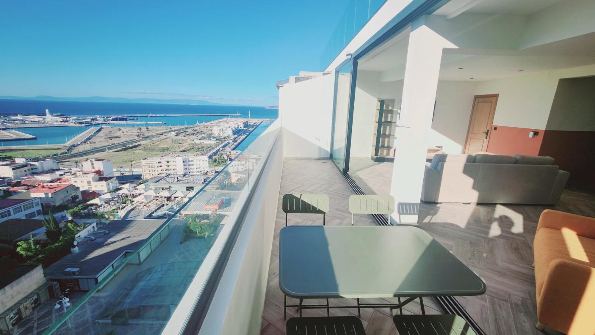 Appartement Vue Sur Mer Tanger Kültér fotó