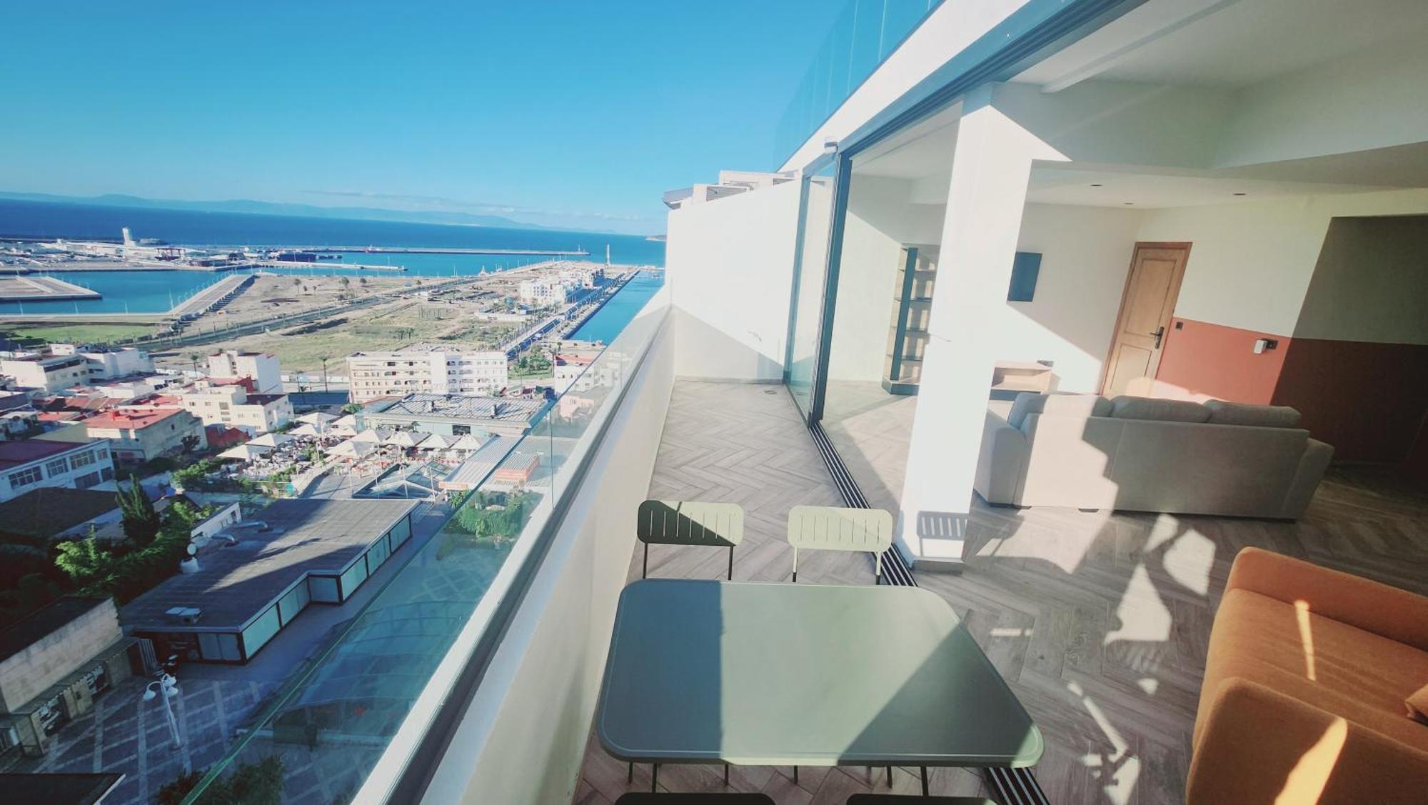 Appartement Vue Sur Mer Tanger Kültér fotó