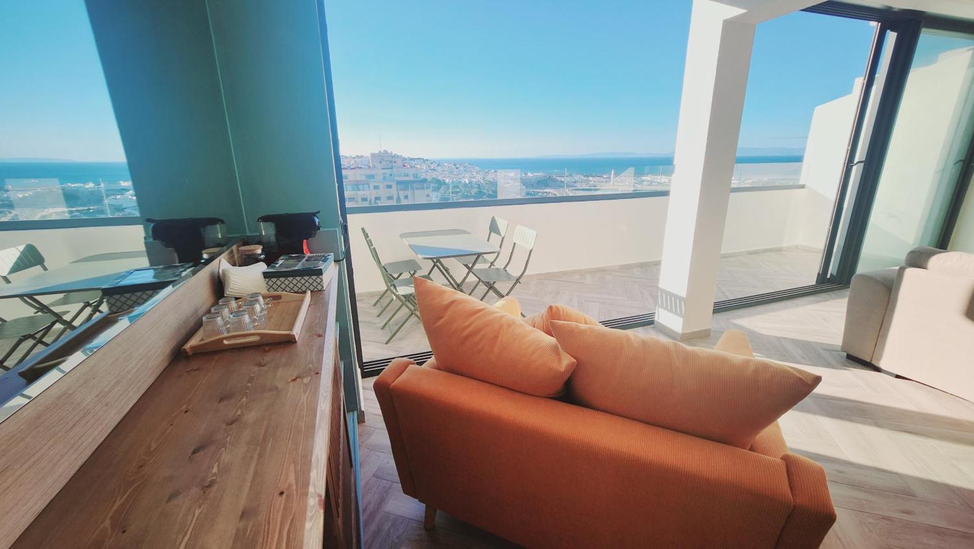 Appartement Vue Sur Mer Tanger Kültér fotó