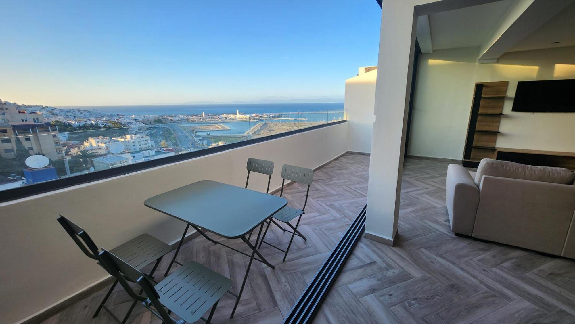 Appartement Vue Sur Mer Tanger Kültér fotó