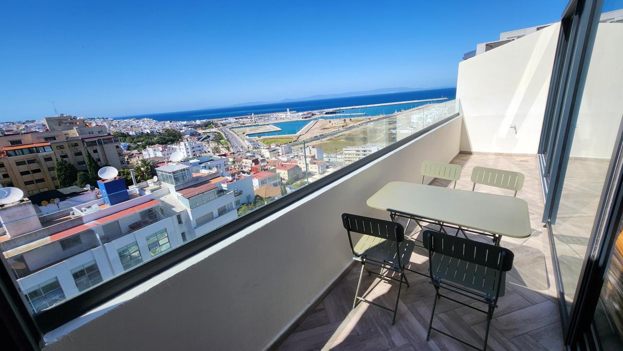 Appartement Vue Sur Mer Tanger Kültér fotó