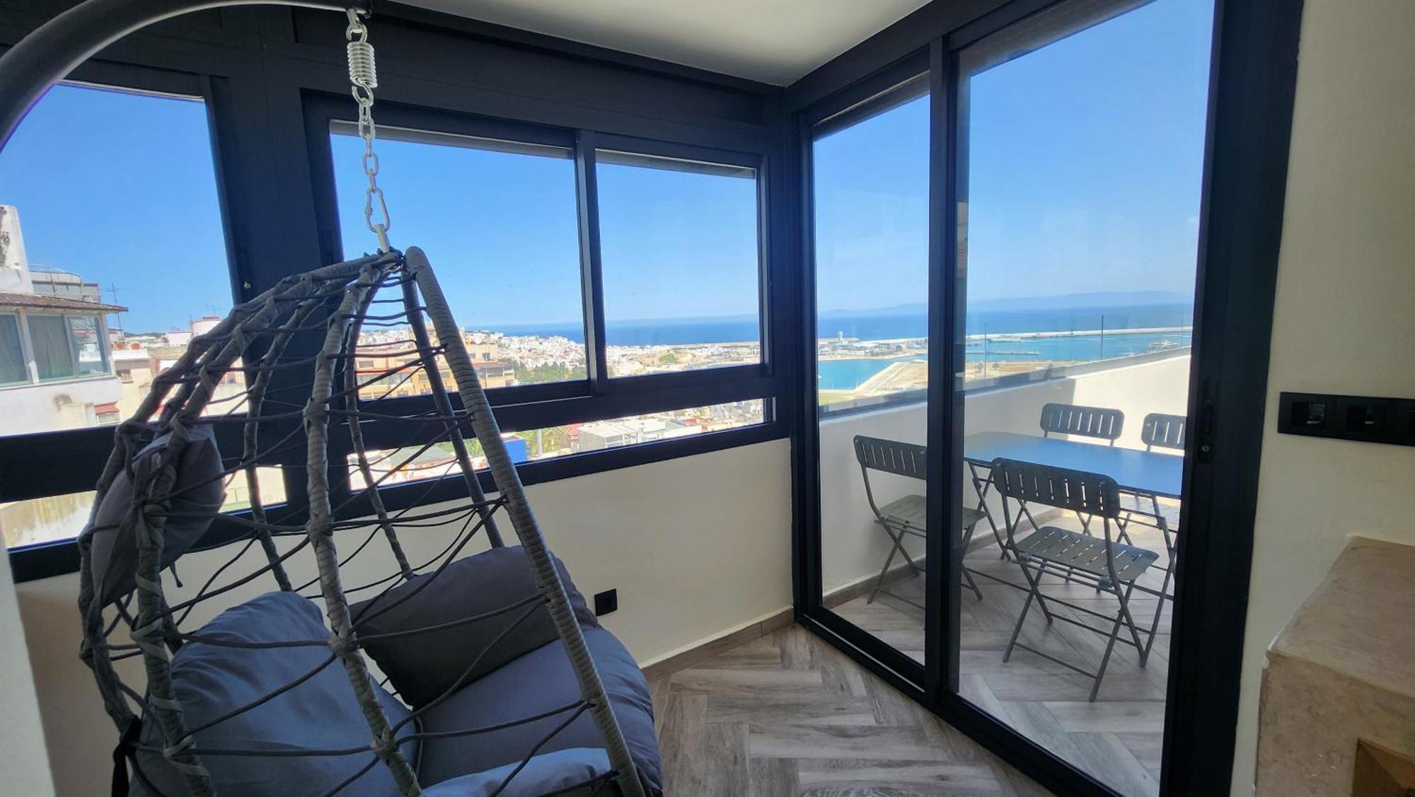 Appartement Vue Sur Mer Tanger Kültér fotó